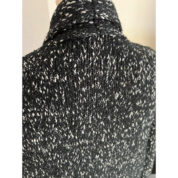 Young Fabulous & Broke Boucle Knit Cardigan Size M Medium Black - Picture 6 of 7